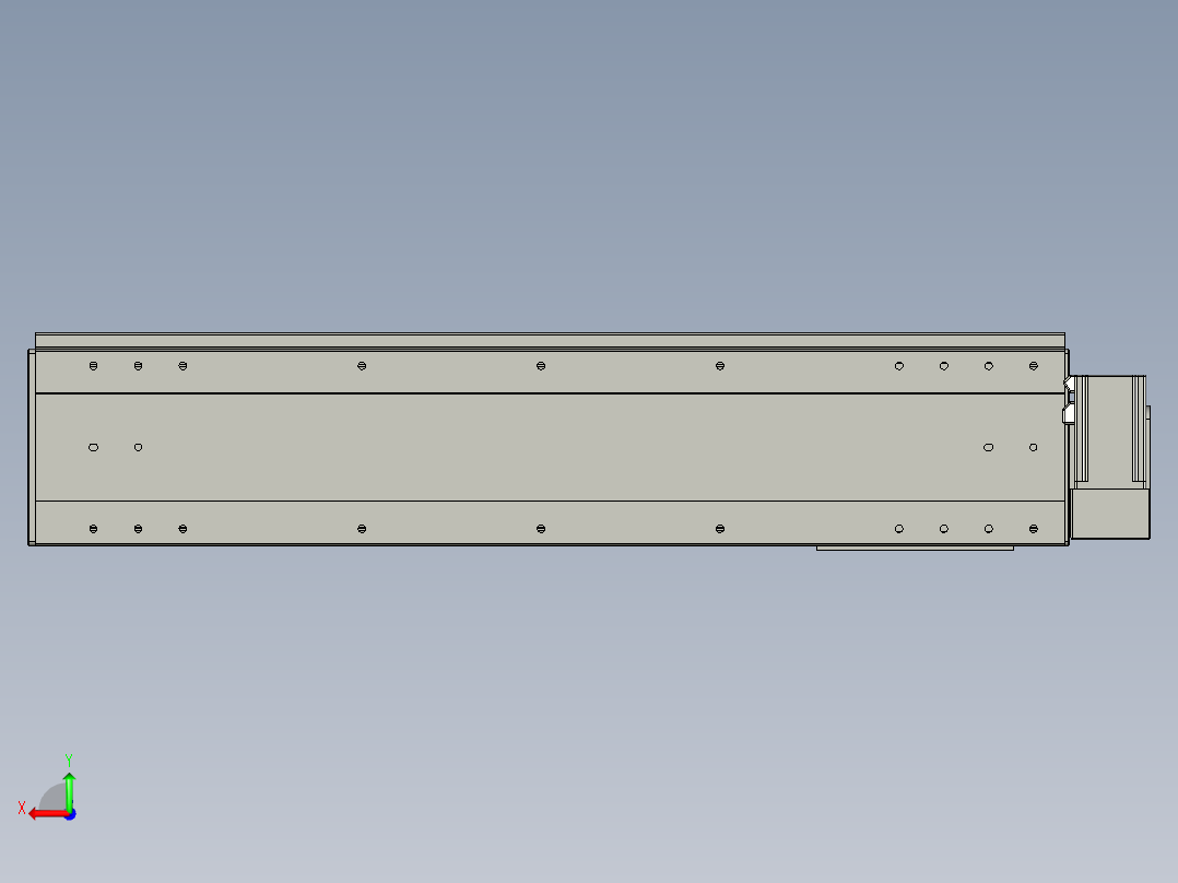威洛博VBF22-S800-BLD后视图