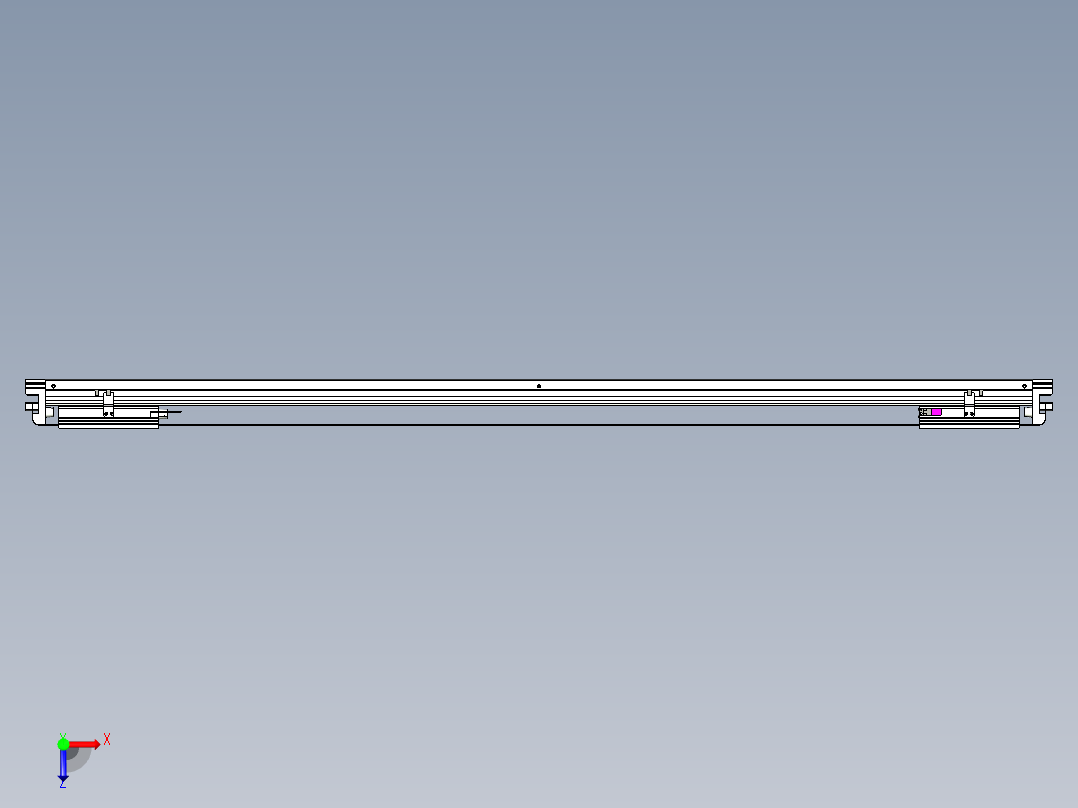 威洛博VL系列3d模型模组2VL17E2Y-S1350俯视图