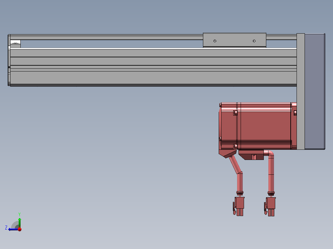 精密模组MY80S-T10-200L-P20B-BM-C4右视图