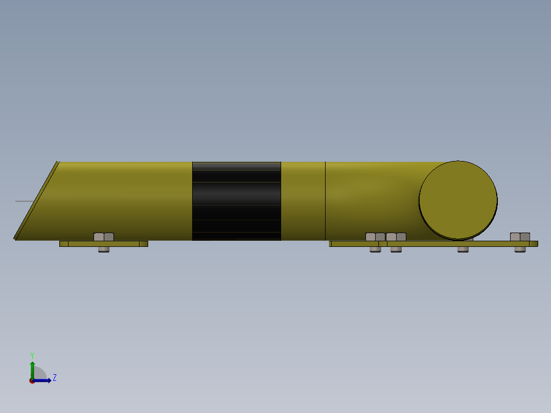 L角走道安全左视图