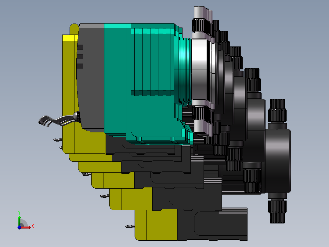 电磁计量泵加药计量RD与JLM系列14款前视图