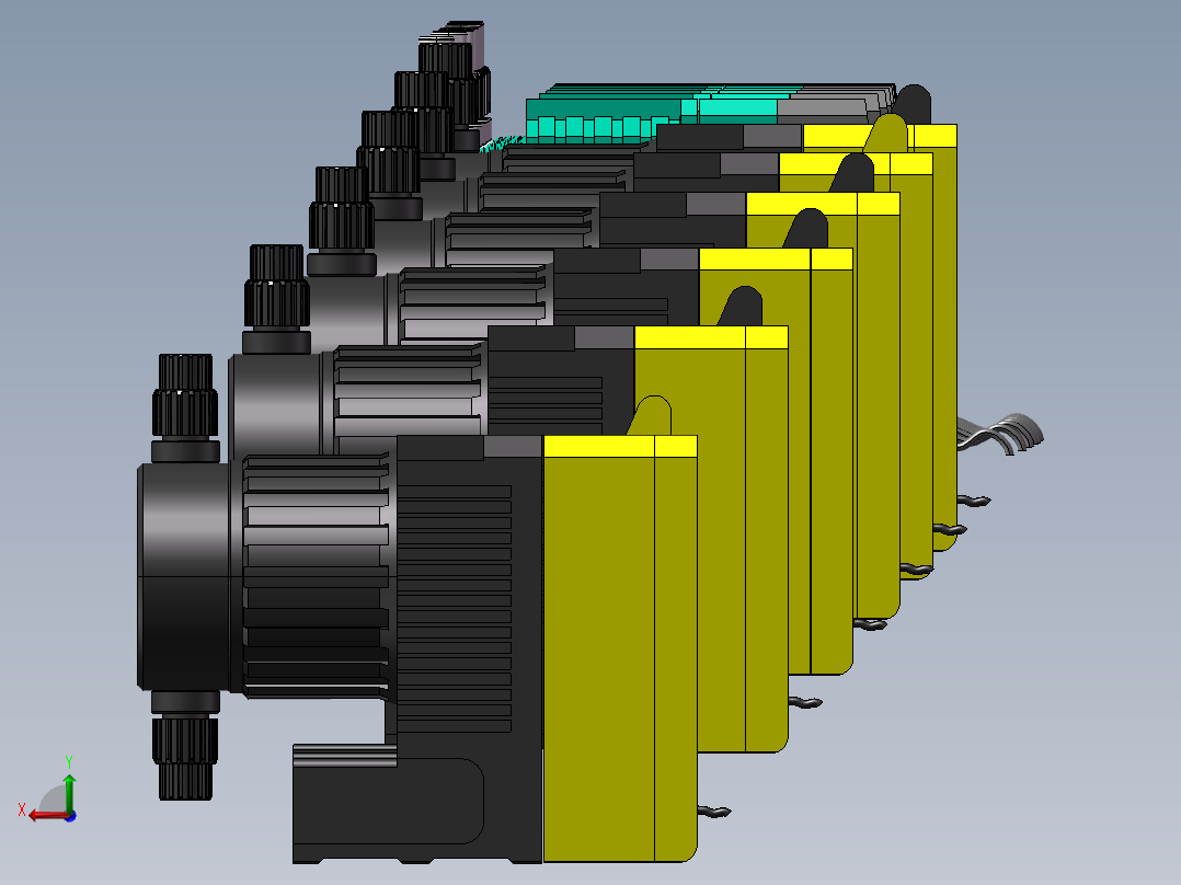 电磁计量泵加药计量RD与JLM系列14款后视图