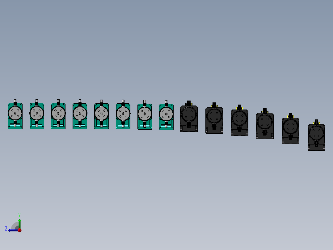 电磁计量泵加药计量RD与JLM系列14款右视图