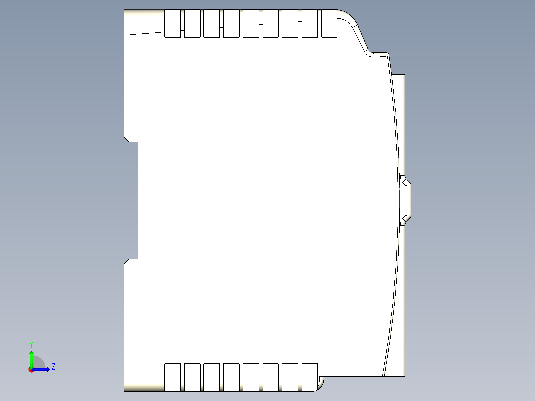 A-B CompactLogix 1769-L32E左盖左视图