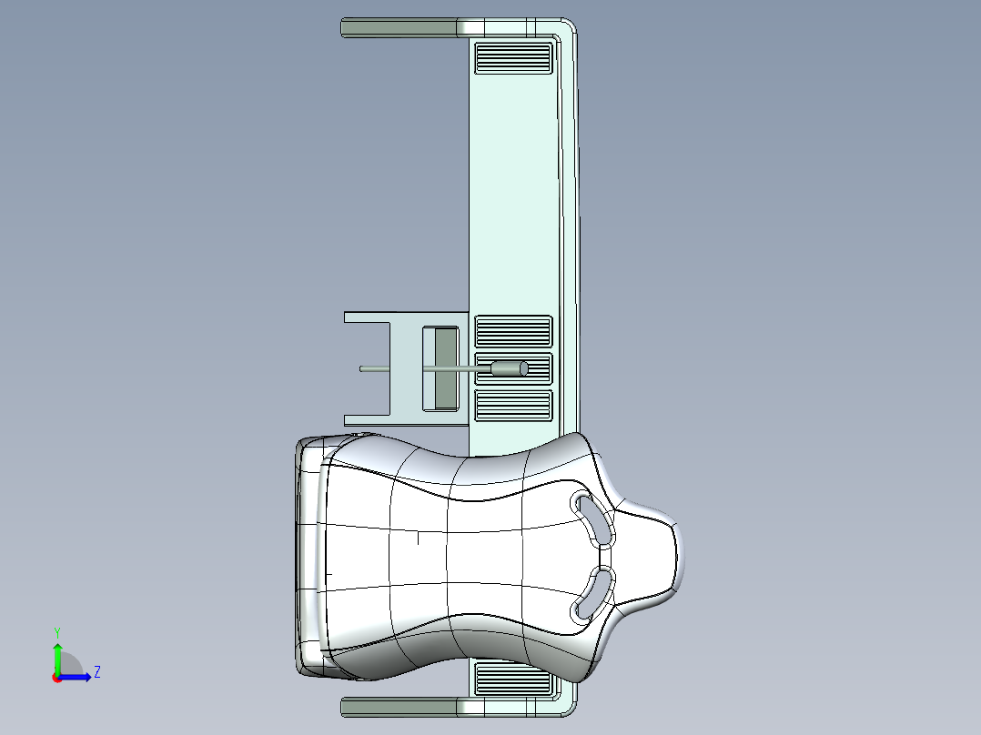 定制中控台和仪表板左视图