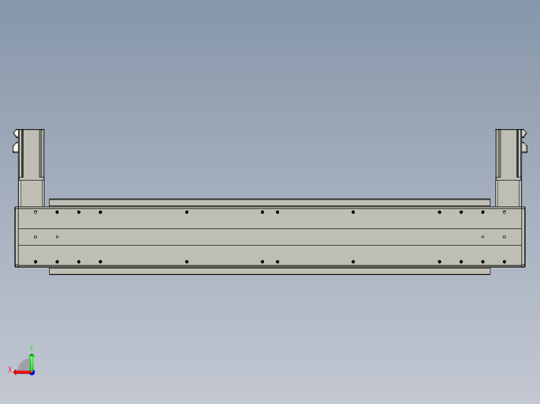 威洛博双电机滑台-VBC14S2-L100-S600-BLR-P40-C6后视图