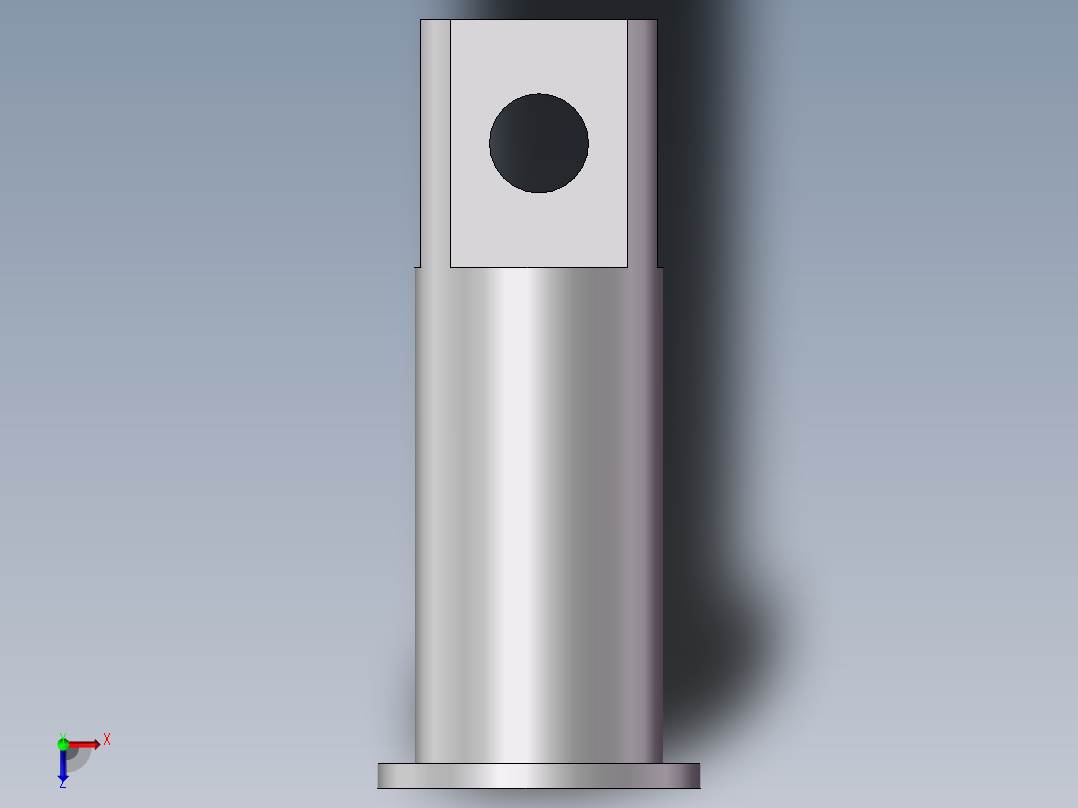 S25 提升铰链卡俯视图