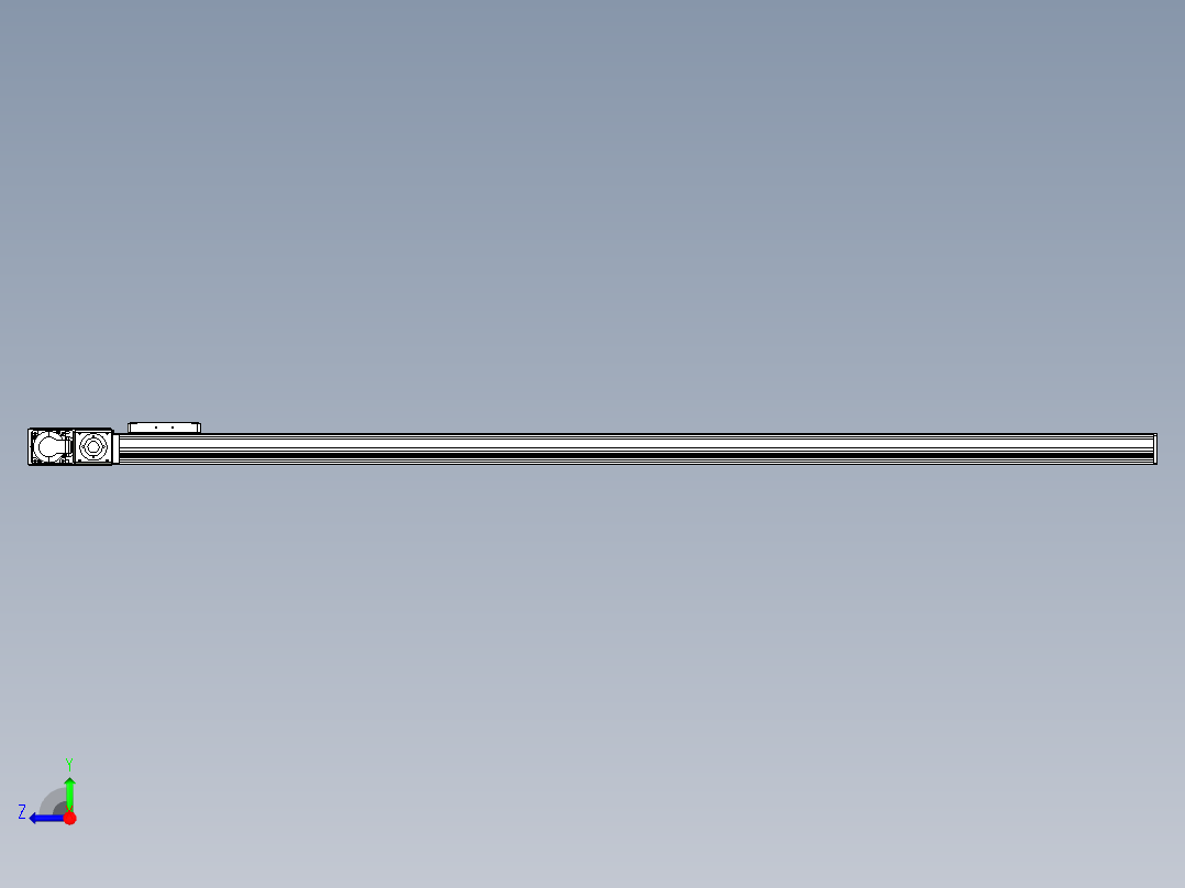 同步带全封闭直线模组TPA-HCB-105D-90-L1650-ML-C-P20-N3右视图