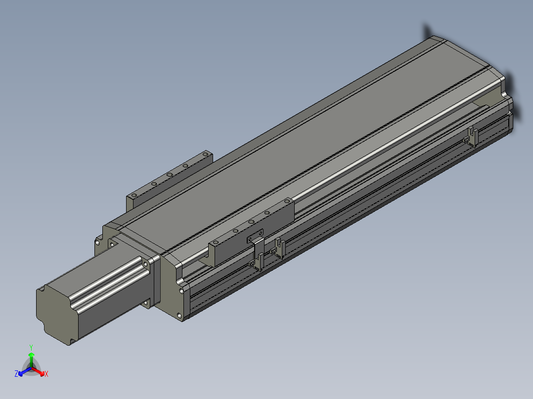 东锦丝杆传动-直线滑台模组DH170-C-L10-S350-BC-P750W-C3
