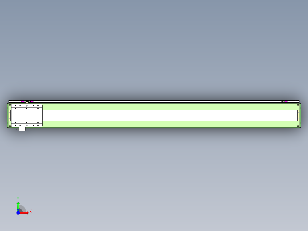 威洛博LC系列3d模型模组LC17E2Y-S1700前视图