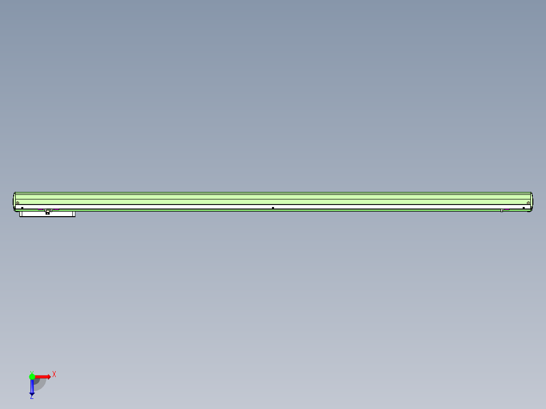 威洛博LC系列3d模型模组LC17E2Y-S1700俯视图