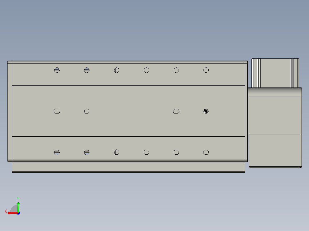 威洛博VBF17-S100-BLU后视图
