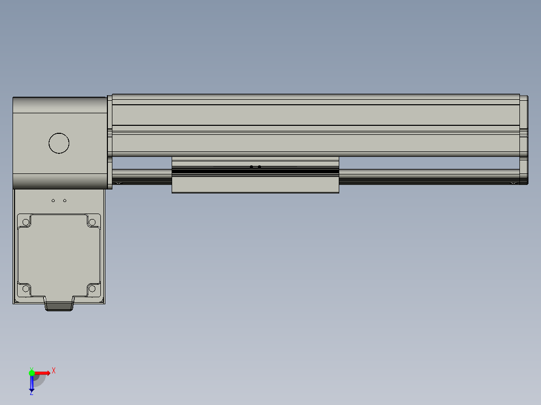威洛博VBF17-S100-BLU俯视图