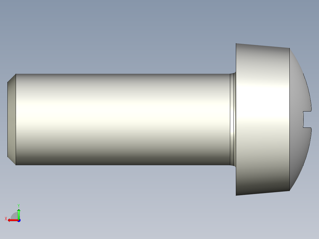 Cross_recessed_head-M12-30-30-10-20-12.stp螺钉-后视图