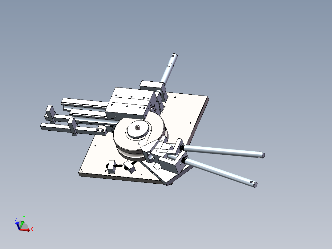 手动弯管机模型设计+CAD=933861=60