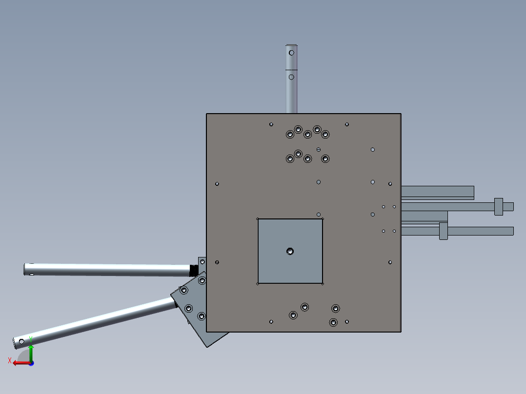 手动弯管机模型设计+CAD=933861=60后视图