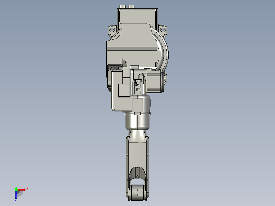 OTC系列机器人 FD-V6俯视图