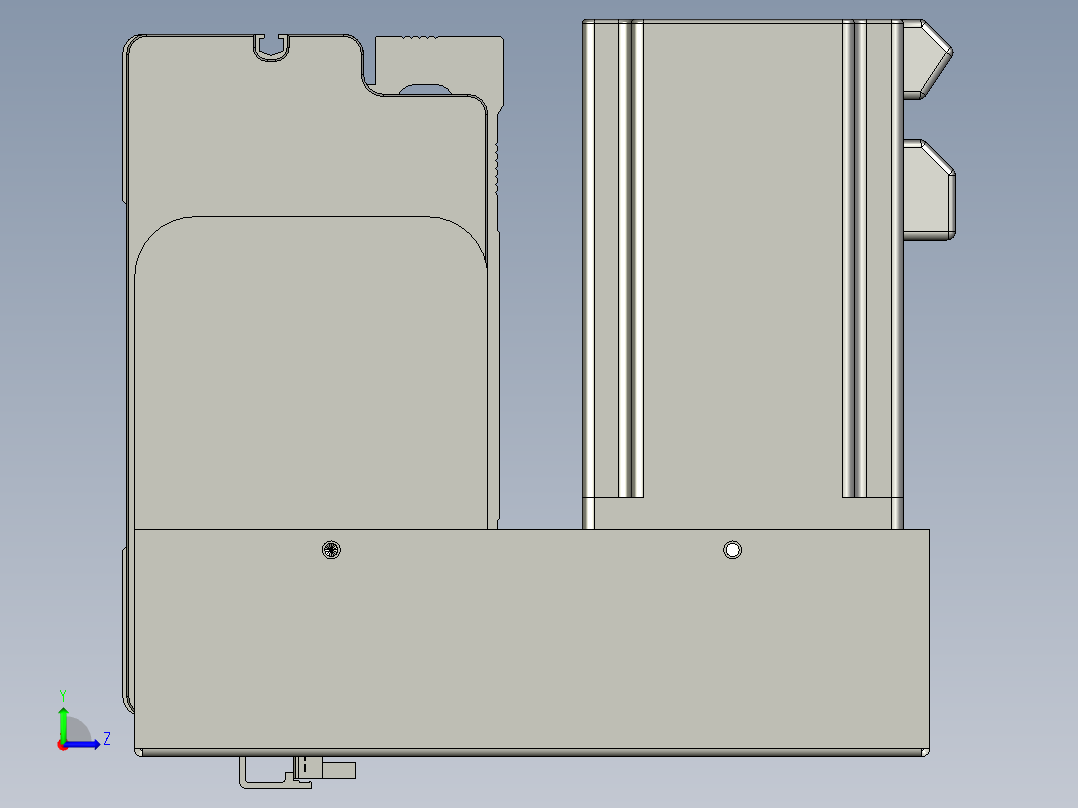 威洛博VBF17-S950-BLU左视图