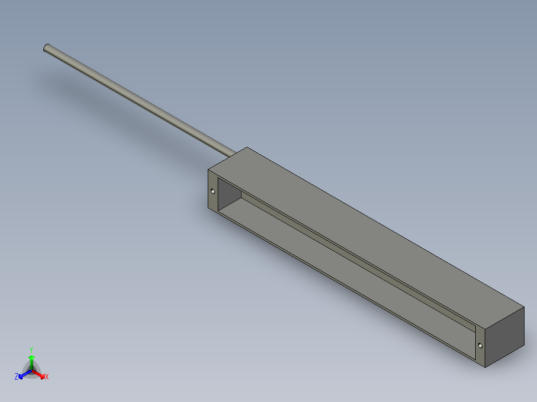 基恩士CA-DBB13_kc图纸模型正等轴测图