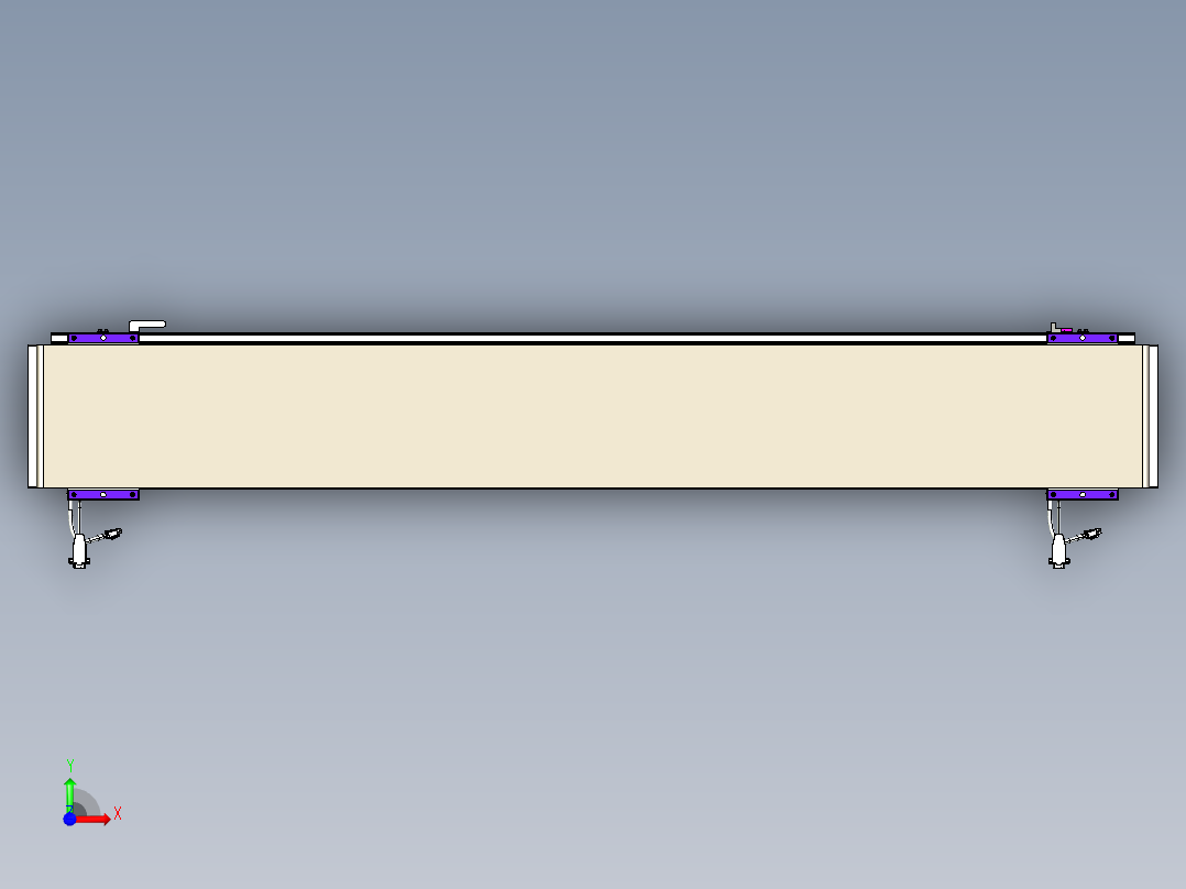 威洛博VL系列3d模型模组2VL22H1Y-S1350前视图