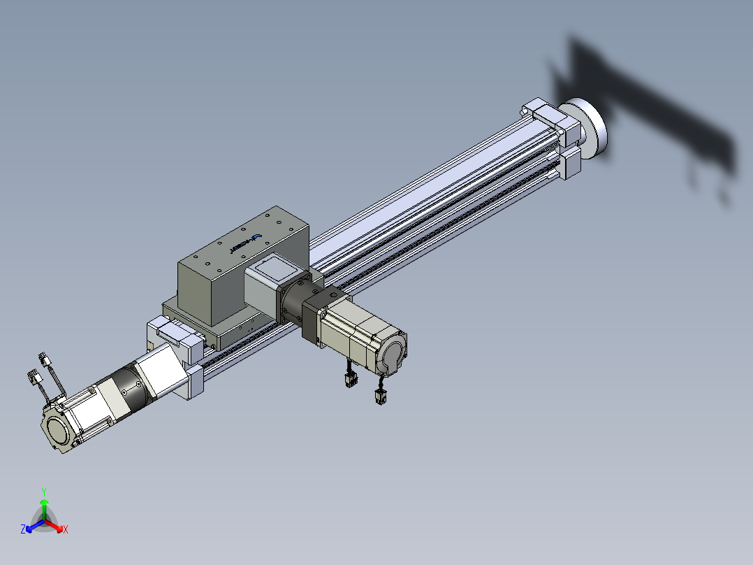 威洛博直线电机模组EB8ZR-L200-S600-LZP75B5K-ZP755K-MS3