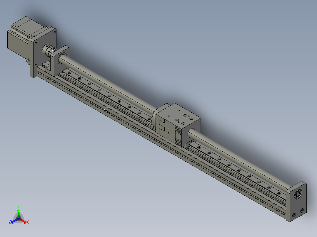 模组FSK40E500-10C7-BC-B57正等轴测图