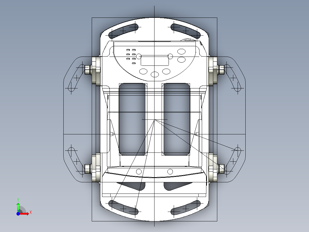 基恩士OP-86938_kc图纸模型前视图