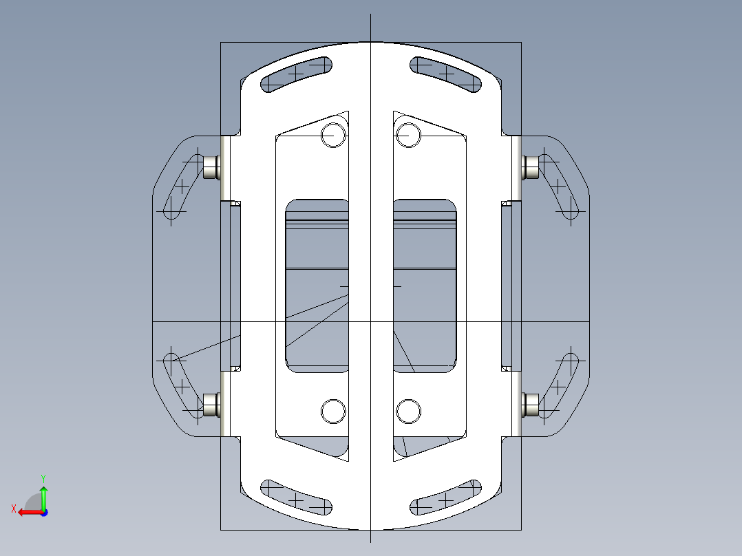 基恩士OP-86938_kc图纸模型后视图