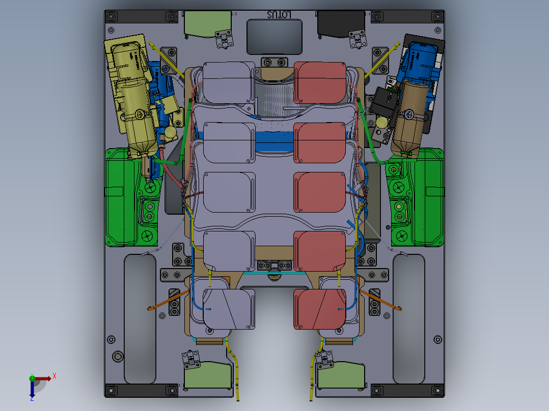 按摩椅气密测试sw20可编辑俯视图