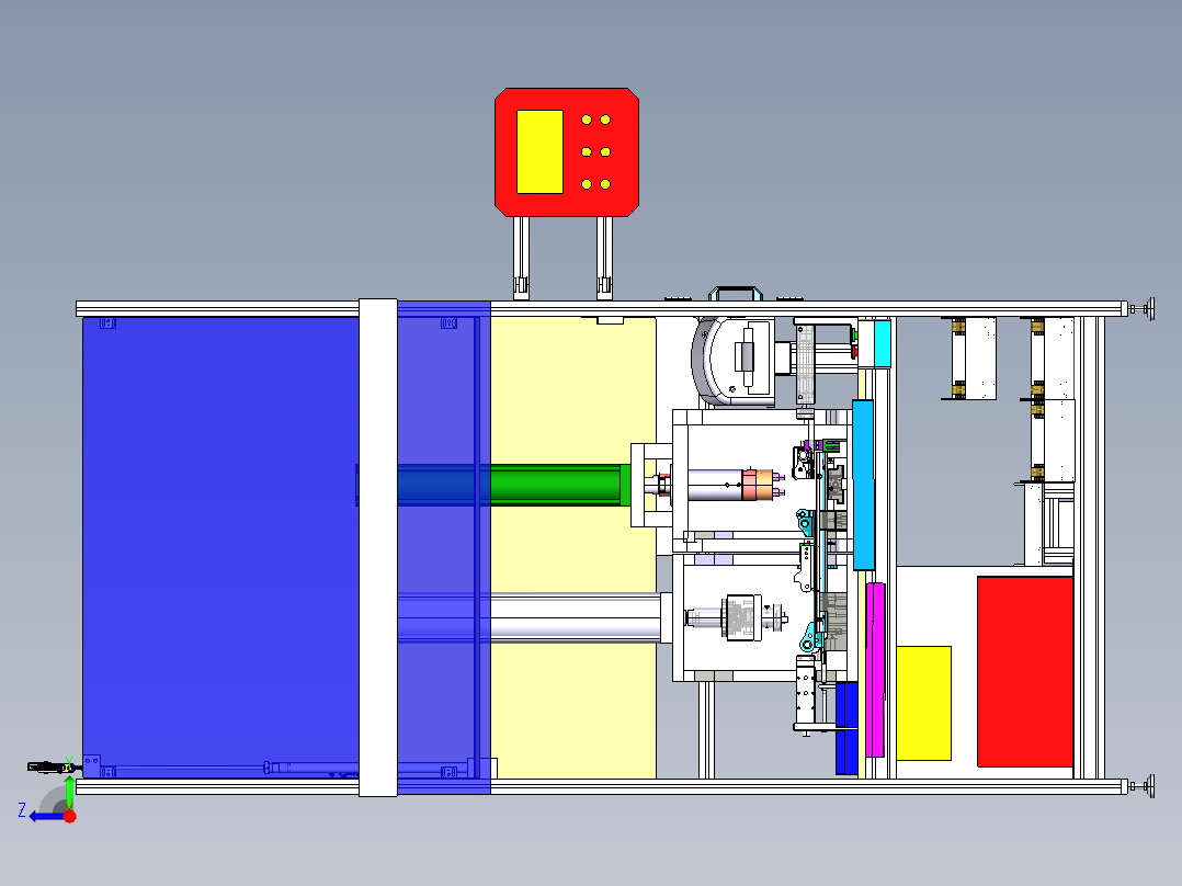 FB11041 319奥迪滑轨压接设备改造右视图