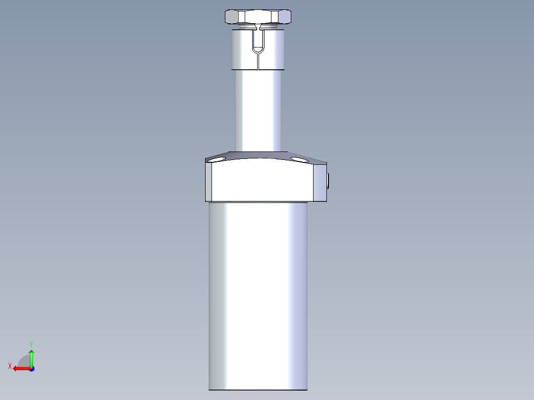 KOSMEKLHA0750-GL-Q45多系列多零件图纸模型后视图