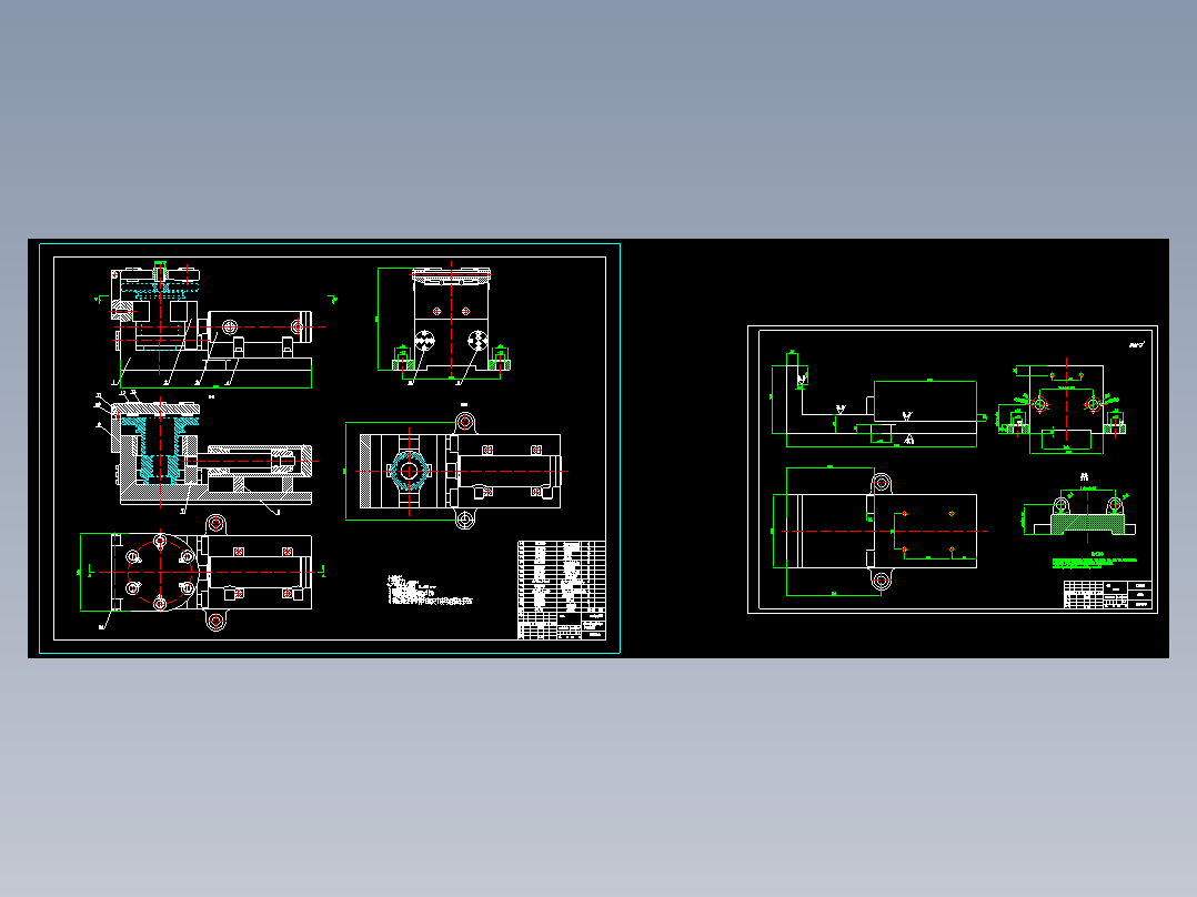填料箱盖加工工艺及钻6-φ13.5孔夹具设计【方案3】【气缸夹紧】