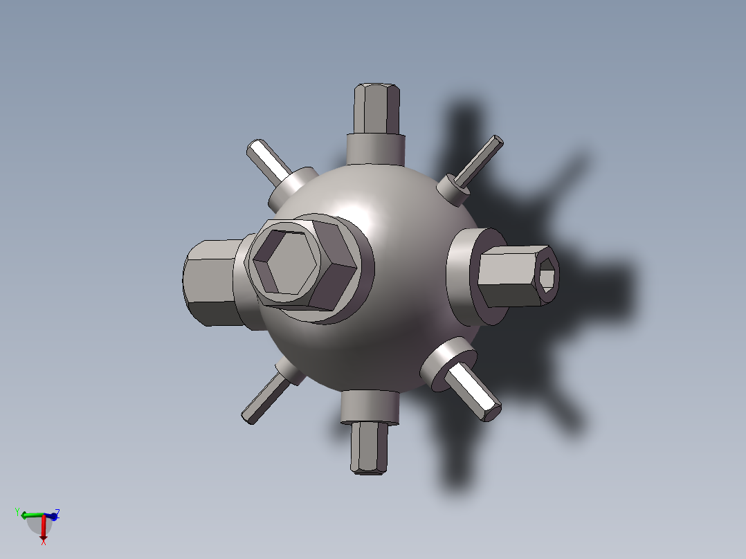 内外六角多用工具