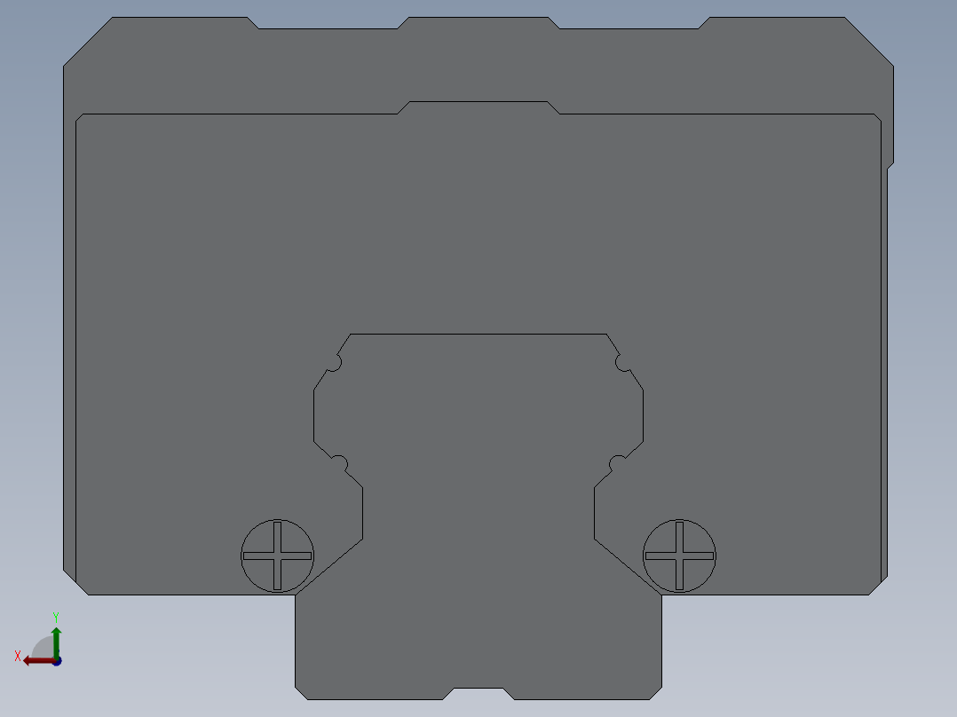 滑块HGH15CA后视图