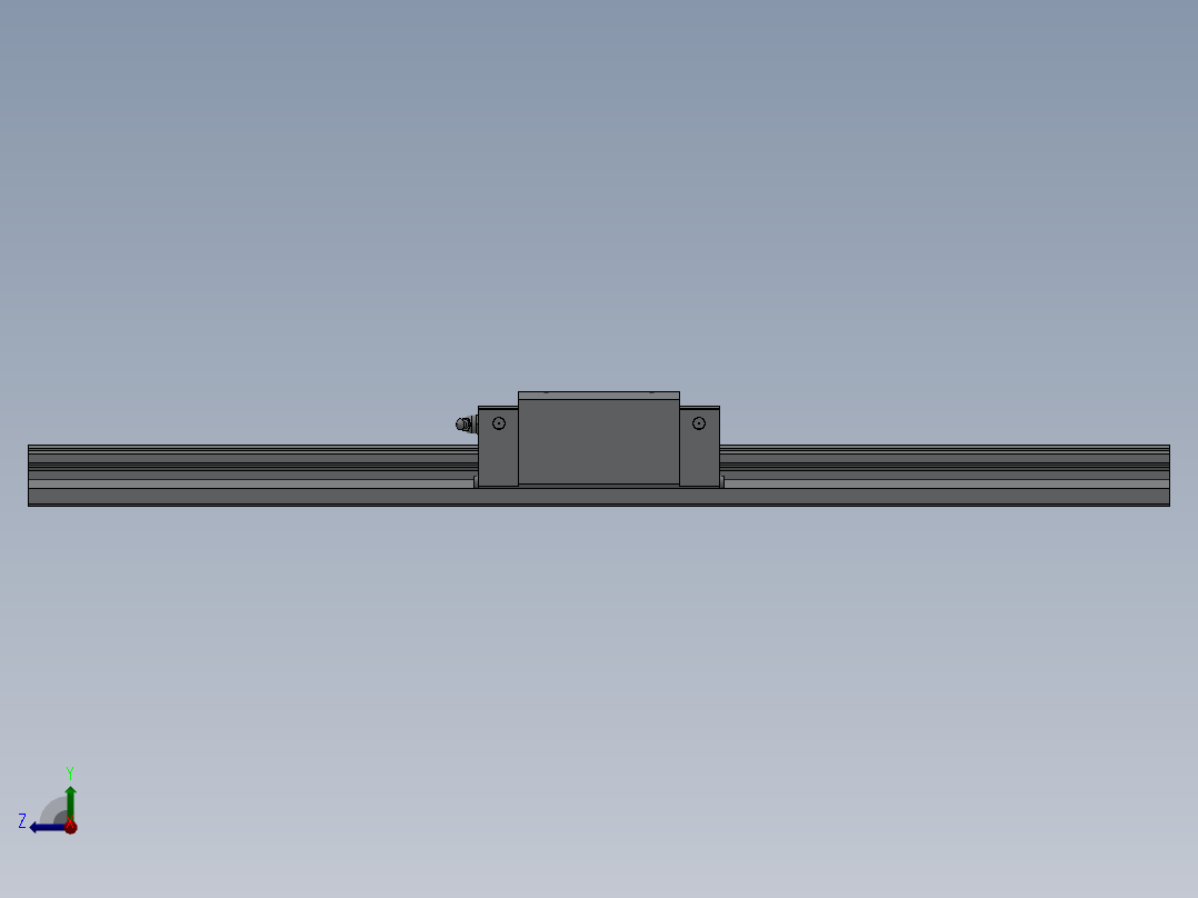 滑块HGH15CA右视图