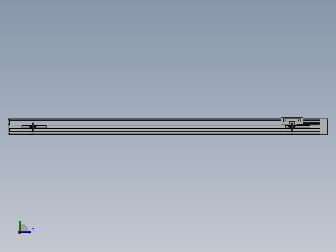 精密模组MY120-T10-1050L-BL-P10B-C4-C左视图