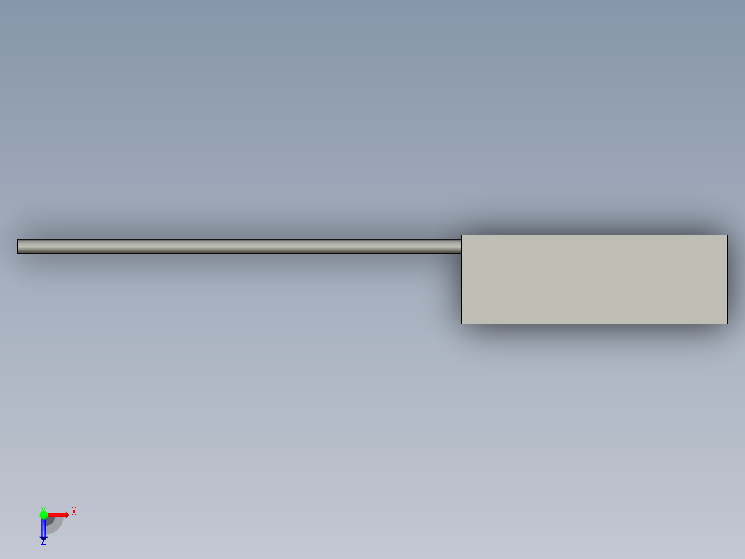 基恩士CA-DBB5_kc图纸模型俯视图