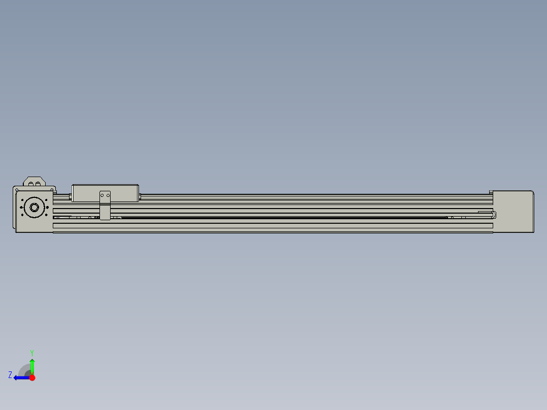 威洛博直线电机模组EB4-L80-S450-R-57-MS3右视图