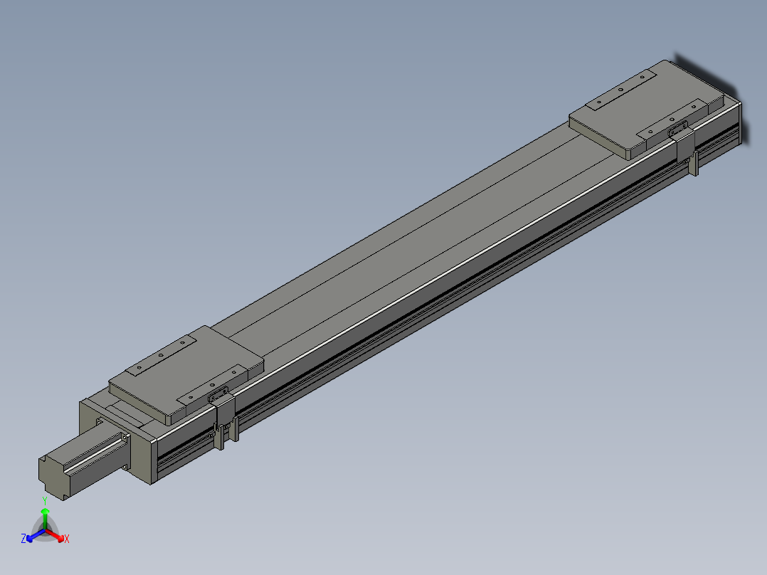 直线模组LHC14-S850-M设计图纸