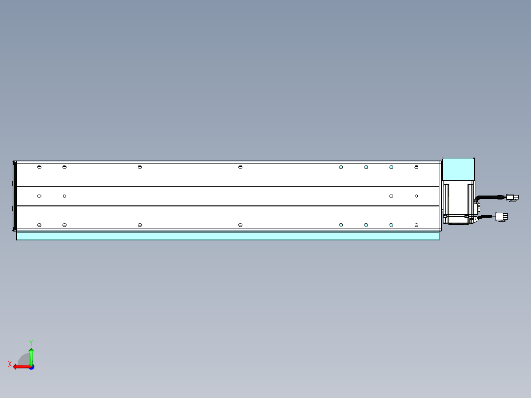 威洛博VBF同步带传动一般环境VBF14-L45-S550-BRD-ZP40-C3后视图