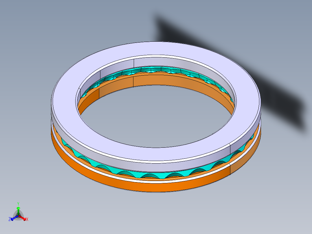 平面推力球轴承51118