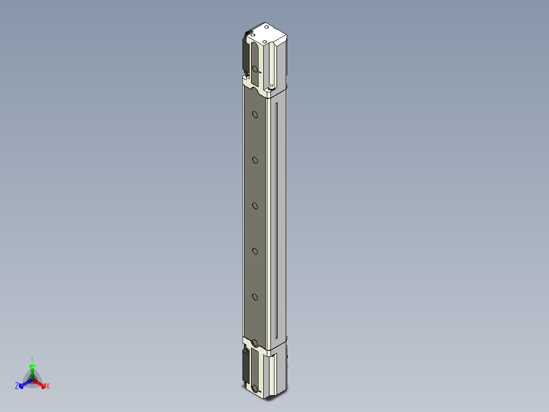 基恩士SL-V08L_R_kc图纸模型正等轴测图