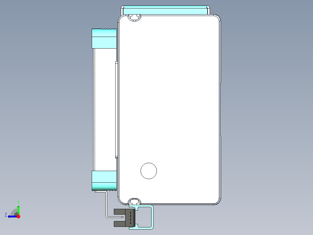 威洛博VBC同步带传动一无尘环境VBC14-L45-S1150-BR-ZP40-C3右视图