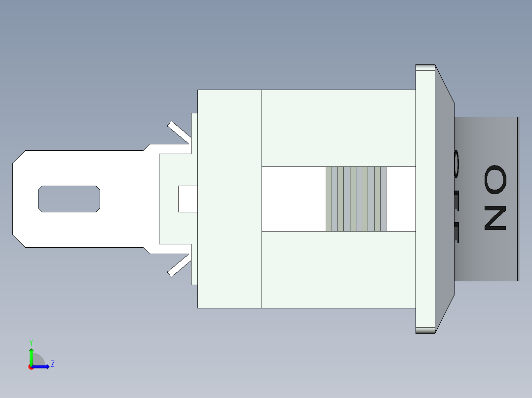 SPST-RCK-15x11左视图