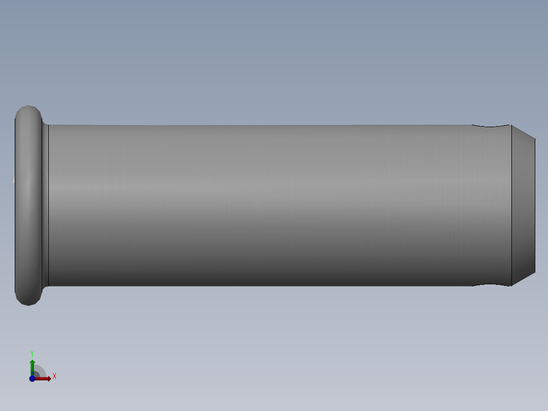 GB882销轴B型36×110前视图