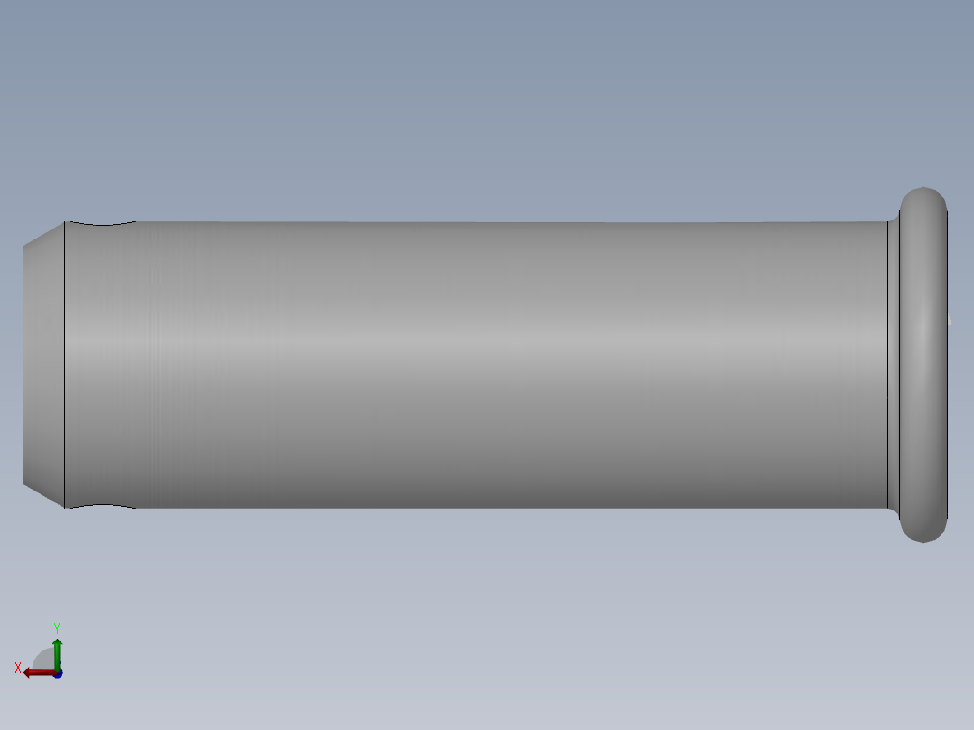 GB882销轴B型36×110后视图