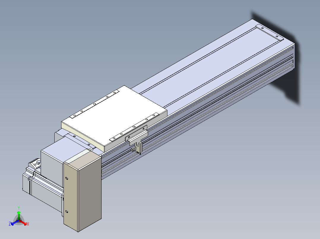同步带全封闭直线模组TPA-HCB-120D-90-L300-RP-Y-P40-N3