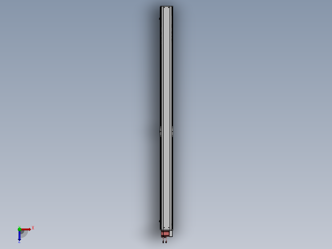 精密模组MT170-L125-2700-RU-M75-C4俯视图