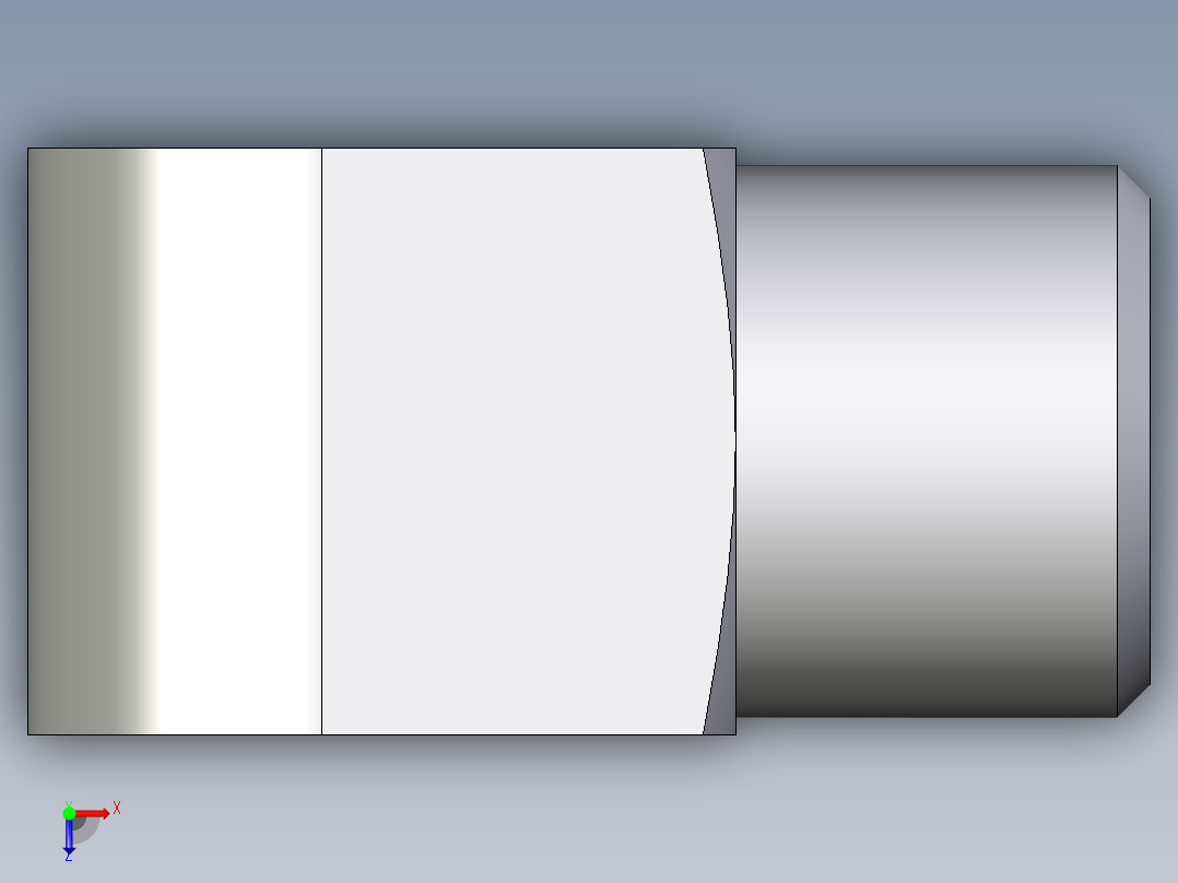 卡套式工业通用硬管接头EO_Male_stud_elbow_WE08SMCFX俯视图