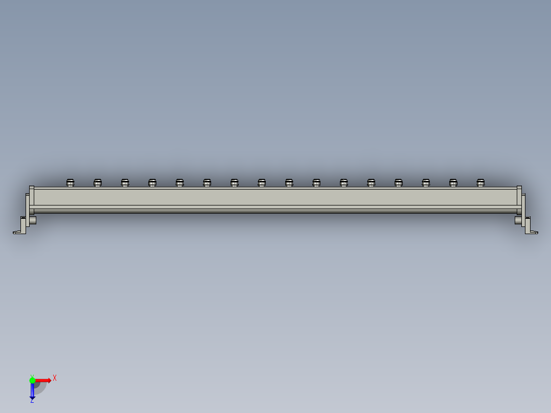 基恩士SJ-G108_kc图纸模型俯视图